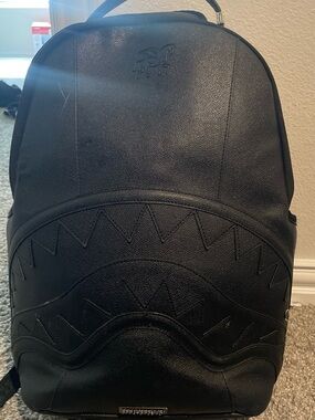 Black sprayground backpack